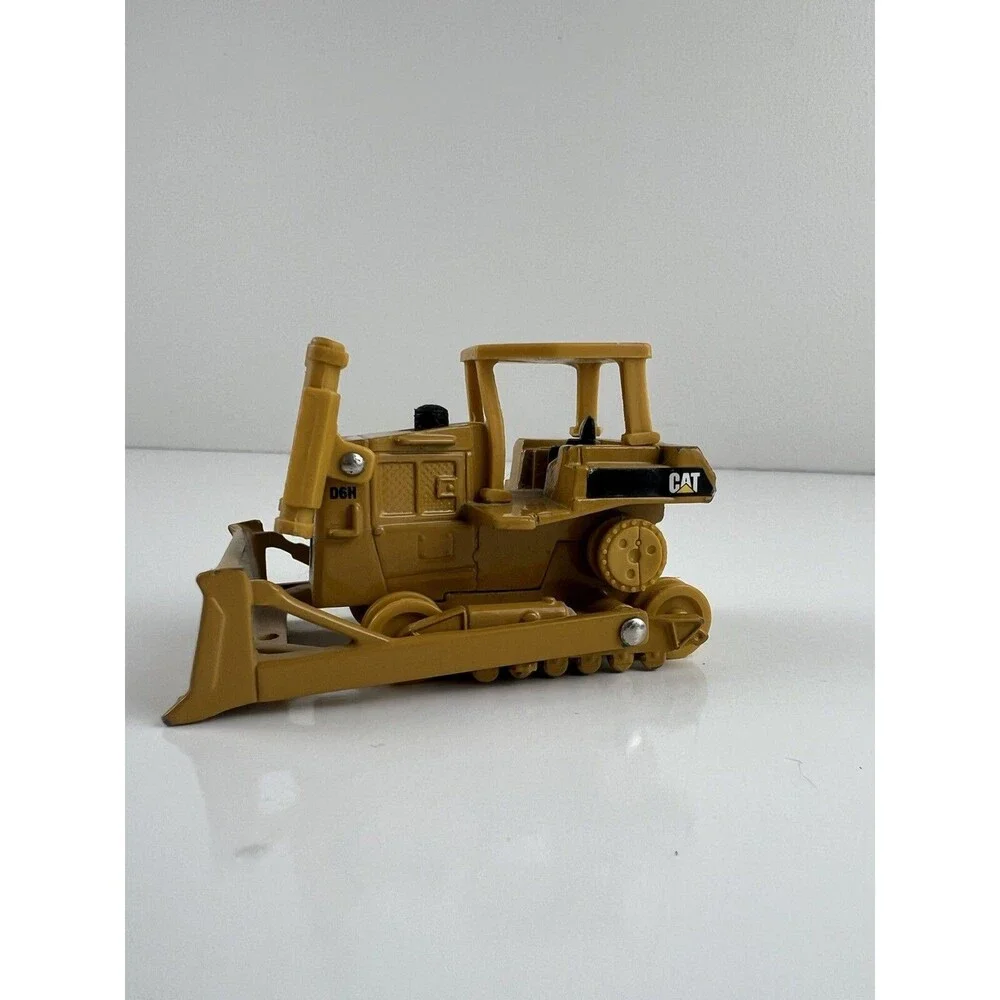Diecast Toy Car Bulldozer Caterpillar - Norscot Group Cake Topper MISSING PARTS